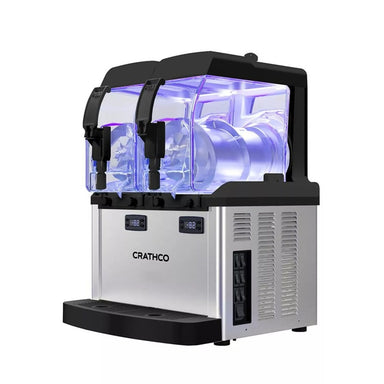 Crathco ModelNo. SP2 Ultra slush and cold cream dispenser with UV lights