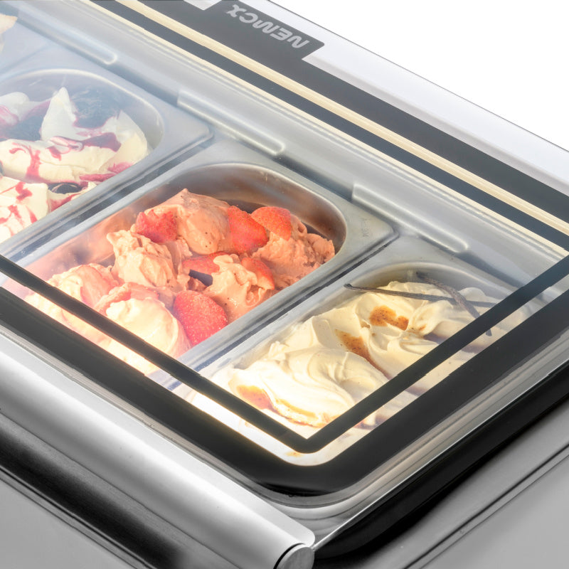 NEMOX 4-MAGIC-PRO100-Gelato Ice Cream Display 2