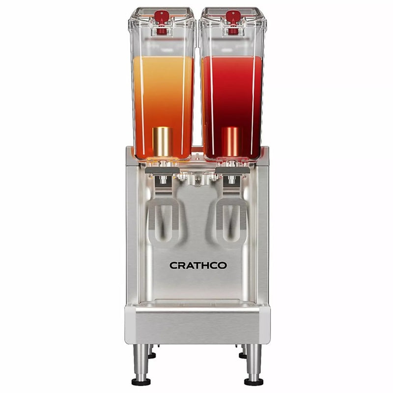 Crathco CS 2E 16 Mini Twin Simplicity Bubbler Drink Dispenser