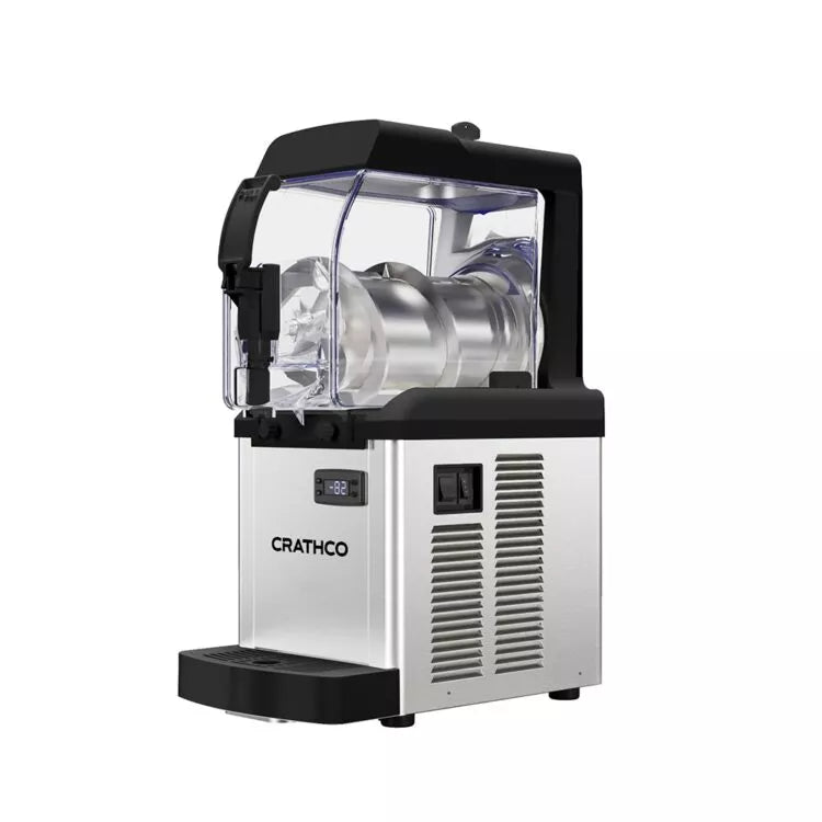 Crathco SP1 cold cream dispenser empty side view
