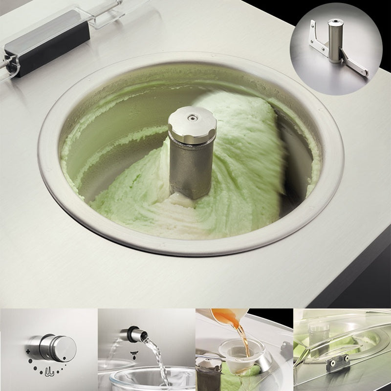 Nemox Gelato 6K Crea ice cream machine collage view