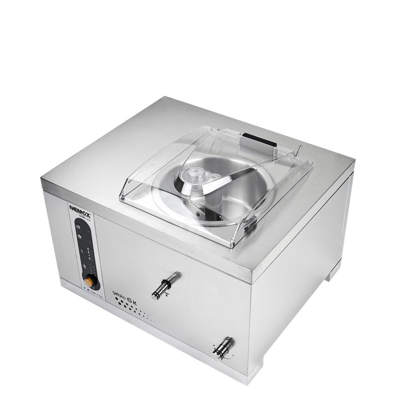 Nemox Gelato 6K Crea ice cream machine top view lid closed