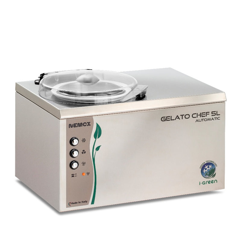 Nemox Gelato Chef 5L ice cream machine side view