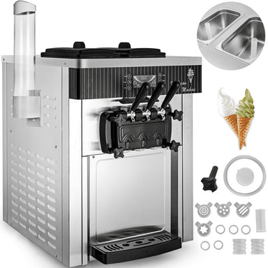 VEVOR Soft Serve 7.4GpH Ice Cream Machine front