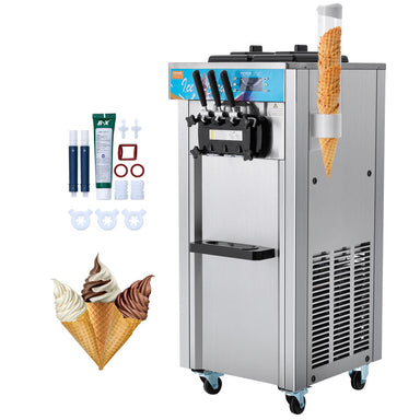 VEVOR Soft Serve floor 21 31 LpH Ice Cream Machine front