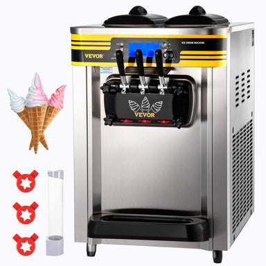 VEVOR Soft Serve floor 22 30 LpH Ice Cream Machine front