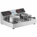 Nemco 7030A-2 commercial dual waffle cone baker - closed view