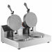 Nemco 7030A-2 commercial dual waffle cone baker - open grid view