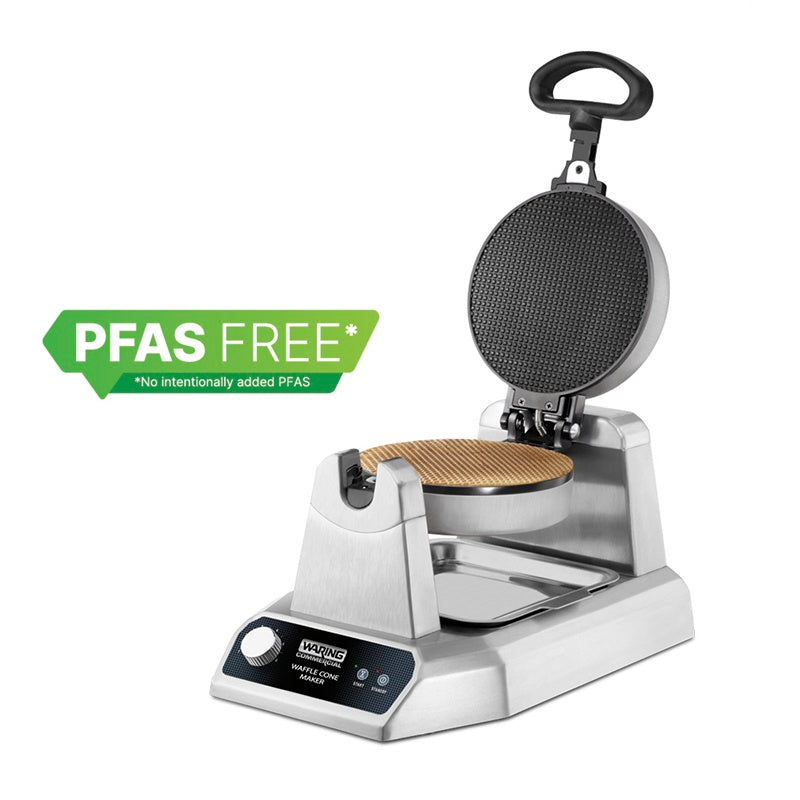 Waring WWCM180 PFAS-free ceramic-coated waffle cone plates